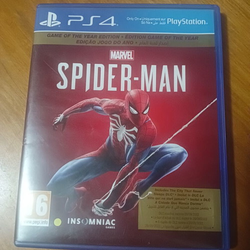Marvel Spider Man PlayStation 4 game like new