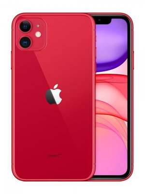 iPhone 11 64GB like new, red, battery health 77%