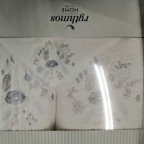 Towel set of 3 pieces Rhythm in box, new, Sabine design