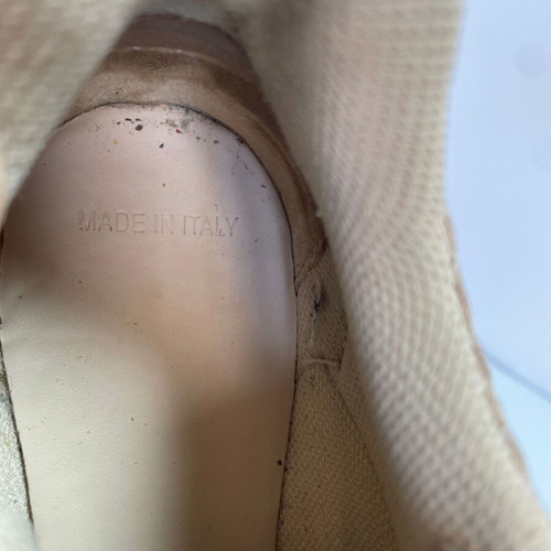 Christian Dior D-Connect sneakers used, size 37.5, beige