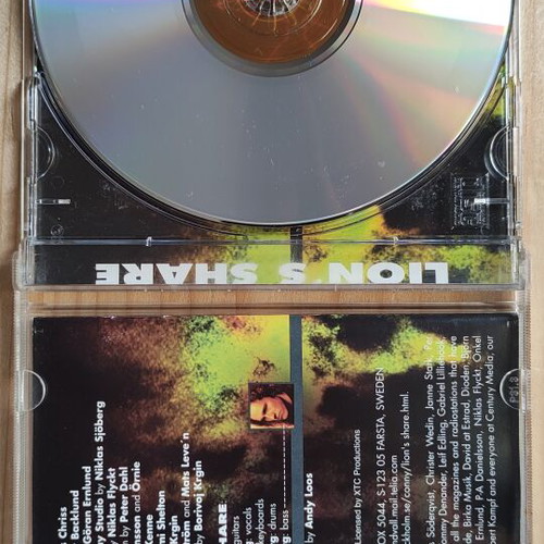Lion's Share Lion's Share CD like new, metal