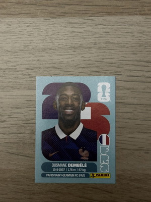 Ousmane Dembele Panini Sticker FIFA World Cup 2026 καινούργιο