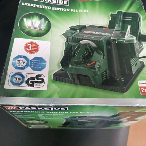 Sharpening station for knives, scissors and more like new