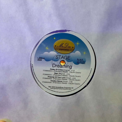 Stage Dreaming vinyl record, electronic