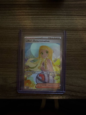Lillie’s Determination Pokemon card new from Mega Evolution