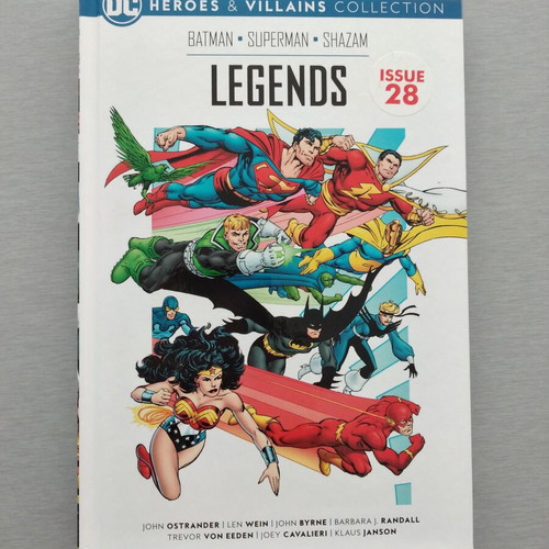 Graphis Novel DC Heroes Batman Superman Shazam Legends Issue 28 hardcover like new