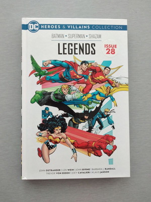Graphis Novel DC Heroes Batman Superman Shazam Legends Issue 28 hardcover like new