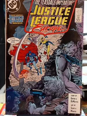 Justice League Europe #07 used comic in English