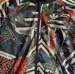 Adidas multicolor jacket, XS