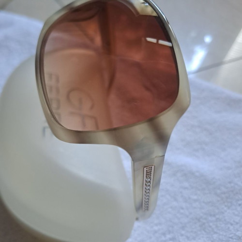 Gianfranco Ferre vintage glasses like new, colorful with original case