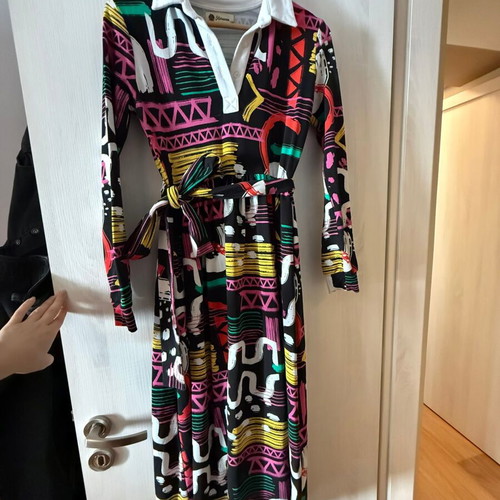 Jordan Karavan dress used, long cotton, colorful