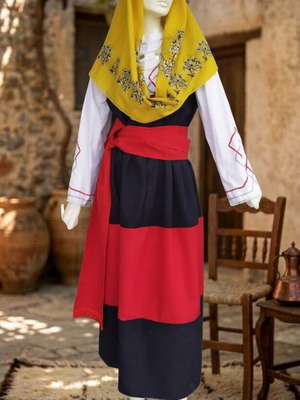Palatino Traditional Maniot Children's Costume Greek Made