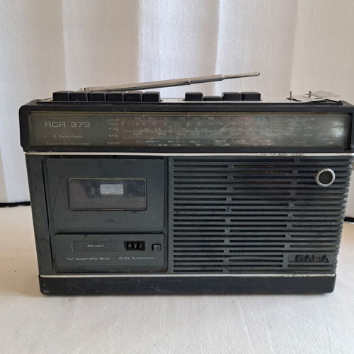 Saba RCR 373 radio cassette player used, for parts