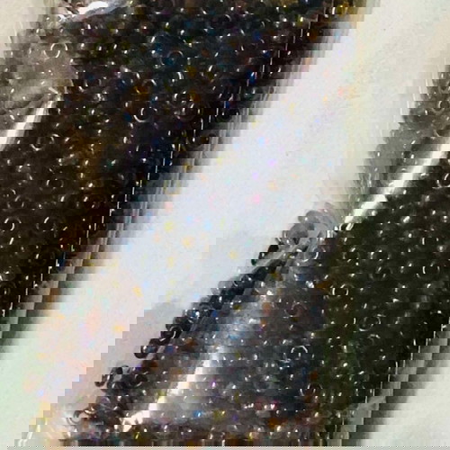 Γυάλινες χάντρες LUMINGZANG No 41 καινούργιες, 1000 τεμ., 1 mm