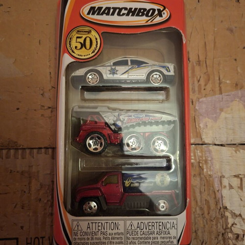 Matchbox 2001 3 Set Coffret new