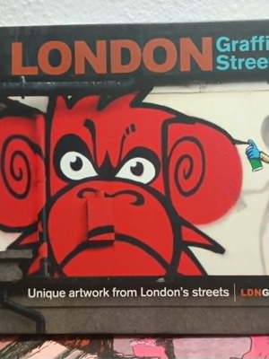 Βιβλίο London Graffiti and Street Art σκληρόδετο καινούργιο, 192 σελίδες