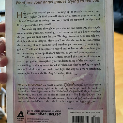 Angel Number book like new