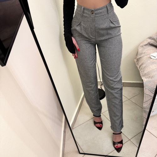Shein gray long pants like new, size XS