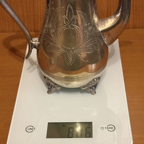 Vintage EPNS Silver-Plated Coffee Pot used, 22cm, heavy