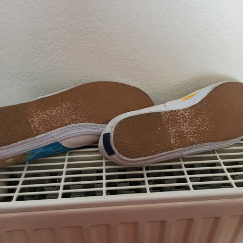 Keds women's shoes like new, painted, size 39