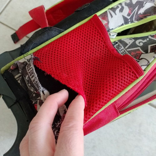 Scooby Doo kindergarten trolley bag used