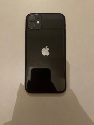 iPhone 11 128GB μαύρο, 86% υγεία μπαταρίας, σαν καινούριο