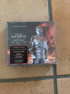 Michael Jackson Collectible History CD like new with booklet