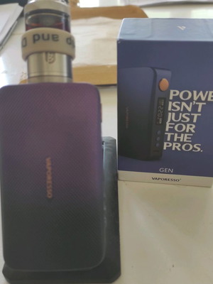 Vaporesso Gen 220W TC Mod μωβ σαν καινούργιο