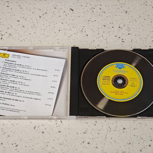 Chopin Polonaises Maurizio Pollini Deutsche Grammophon CD