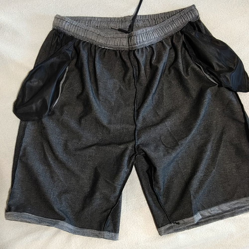 Men's summer bermuda shorts new, grey, L/XL