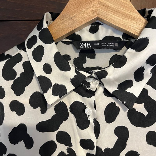 Zara satin shirt new, comfortable fit, unworn
