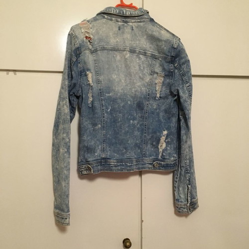 Vila denim jacket new, size small, blue cotton