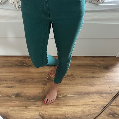 Pimkie green jeans, size XS