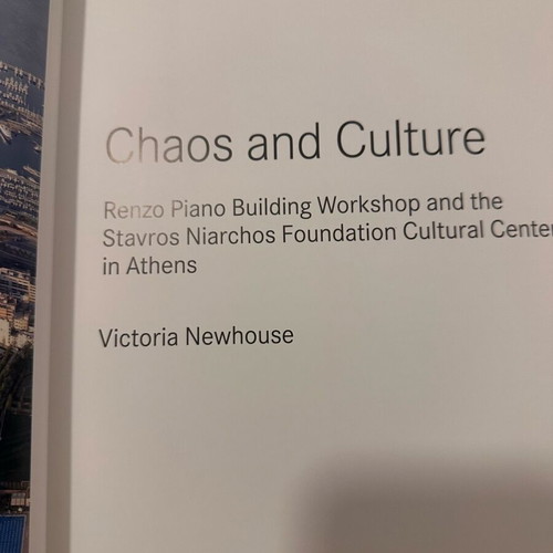 Niarchos Foundation coffee table book new