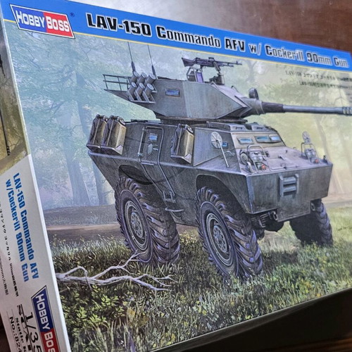 LAV-150 Commando AFV new static model with Cockerill 90mm gun