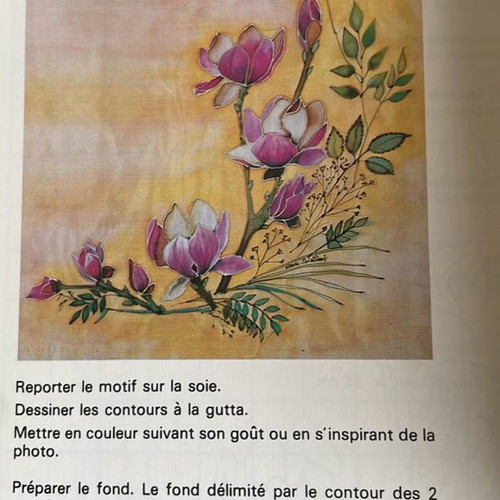 Silk painting books new, set of 3