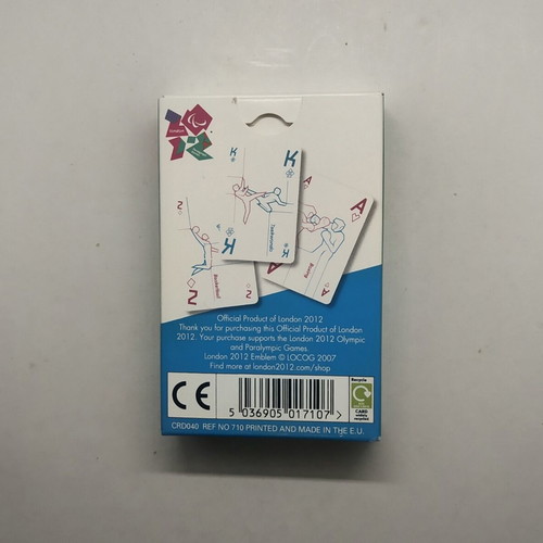 London 2012 Sports Official Commemorative Playing Cards new
