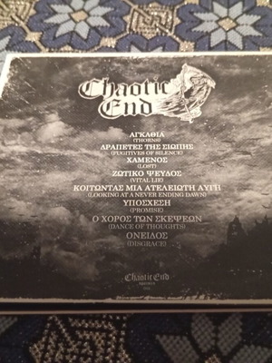 Chaotic End Digipack CD
