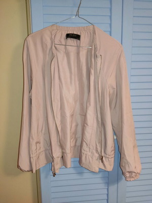 Zara jacket like new, beige, size small