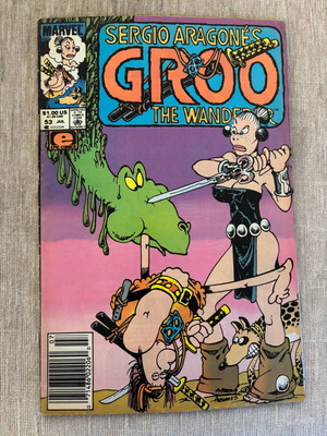 Groo the Wanderer #53 used, 1989 Marvel Comics English