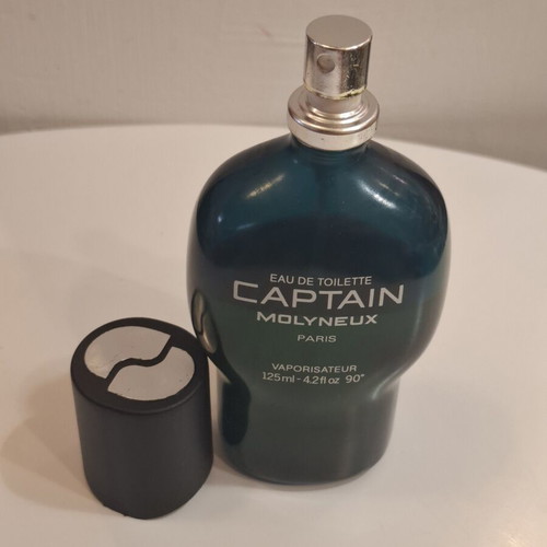 Captain EDT 125ml Molyneux Paris vintage, used