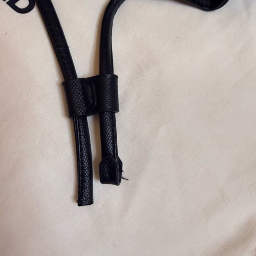 Karl Lagerfeld black backpack used with dust bag