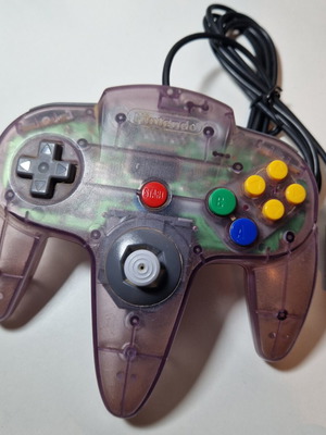 Nintendo 64 χειριστήριο σαν καινούργιο, γνήσιο, λειτουργικό