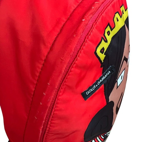 Dolce & Gabbana backpack used, red