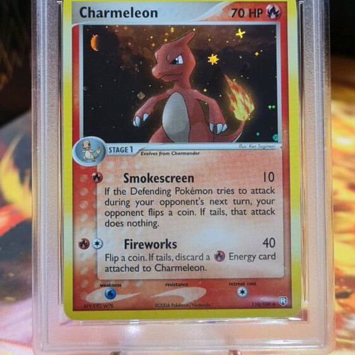 Charmeleon Ex Team Rocket Returns 2004 holo card like new