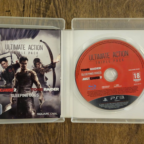 PS3 game bundle with GTA V, Ultimate Action Pack, Battlefield 4