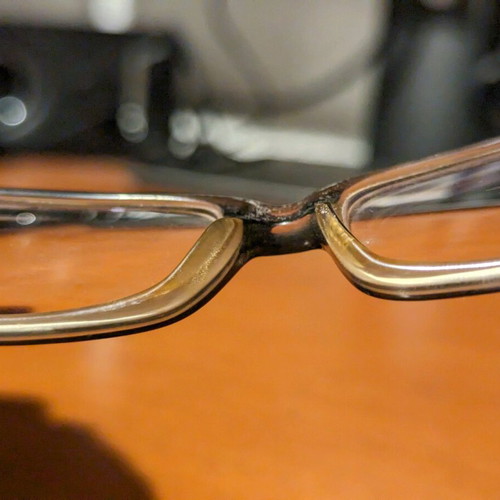 Ray Ban prescription glasses used with Miss Sixty case