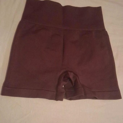 Shein Gym Shorts new, purple eggplant color, size XS