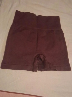 Shein Gym Shorts new, purple eggplant color, size XS