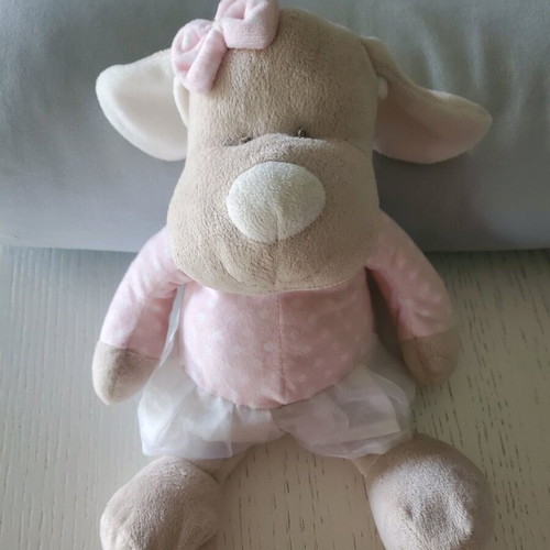 Ballerina Puppy Plush Toy like new, 35cm